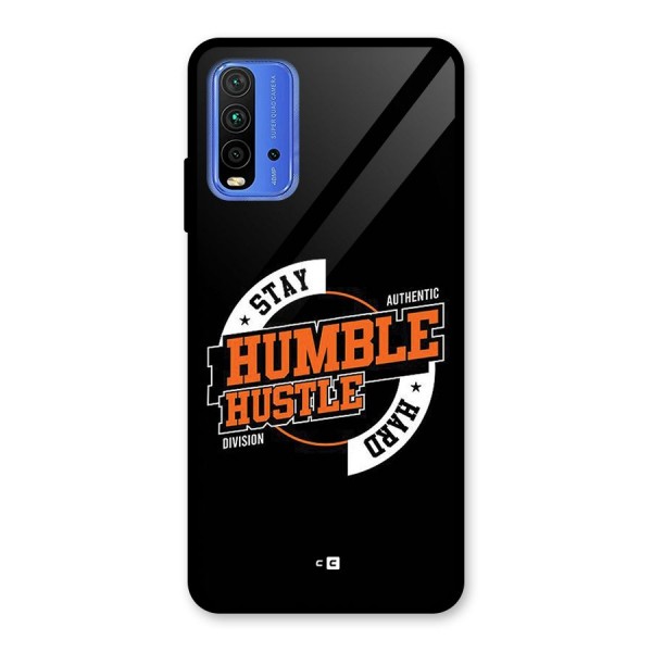 Humble Hustle Glass Back Case for Redmi 9 Power