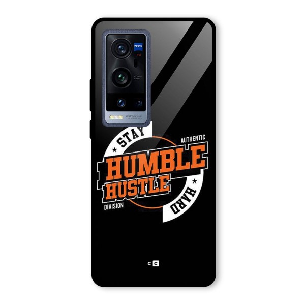 Humble Hustle Glass Back Case for Vivo X60 Pro Plus