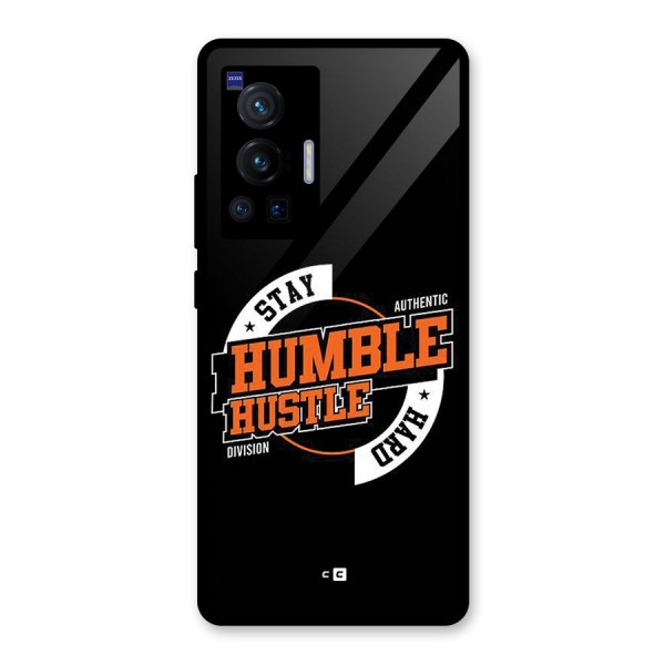 Humble Hustle Glass Back Case for Vivo X70 Pro