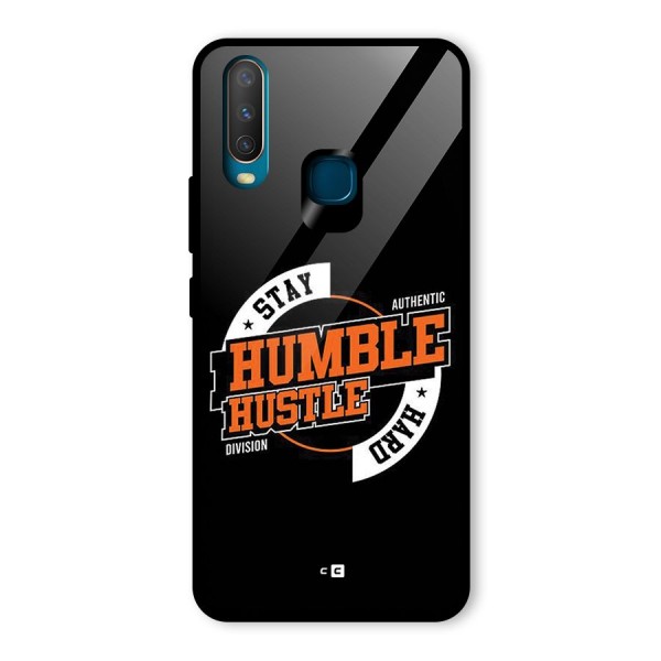 Humble Hustle Glass Back Case for Vivo Y12