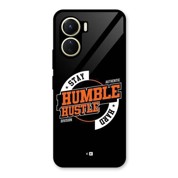 Humble Hustle Glass Back Case for Vivo Y16