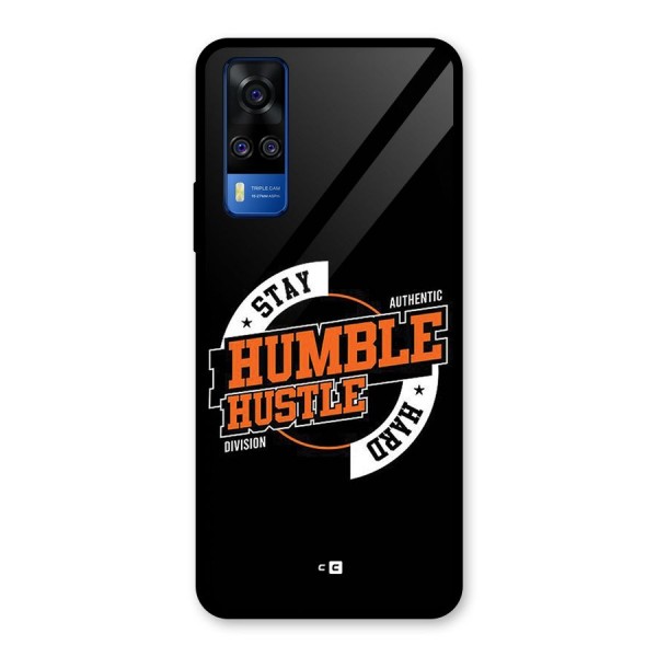 Humble Hustle Glass Back Case for Vivo Y51