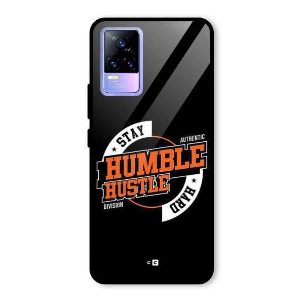 Humble Hustle Glass Back Case for Vivo Y73