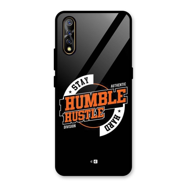 Humble Hustle Glass Back Case for Vivo Z1x