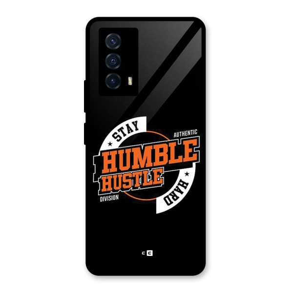 Humble Hustle Glass Back Case for Vivo iQOO Z5