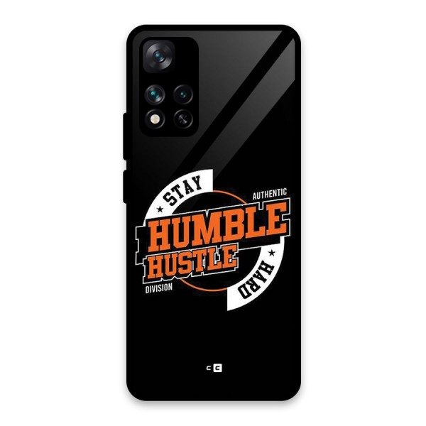 Humble Hustle Glass Back Case for Xiaomi 11i HyperCharge 5G