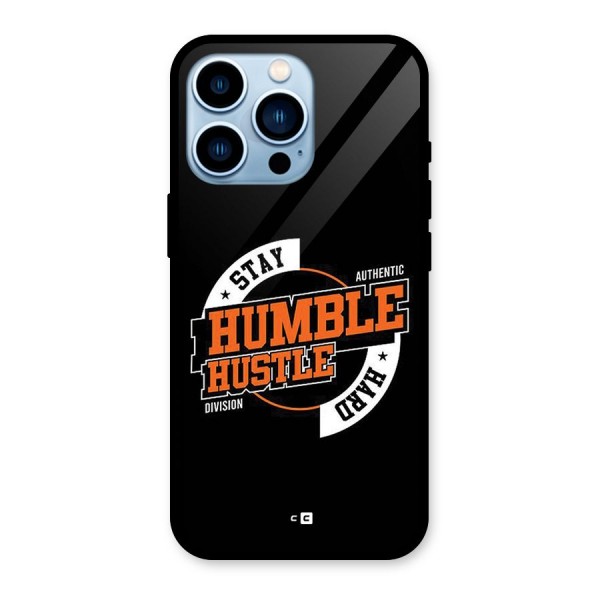 Humble Hustle Glass Back Case for iPhone 13 Pro