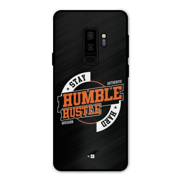 Humble Hustle Metal Back Case for Galaxy S9 Plus