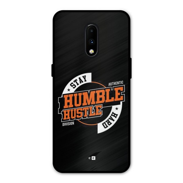 Humble Hustle Metal Back Case for OnePlus 7