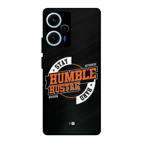 Humble Hustle Metal Back Case for Poco F5