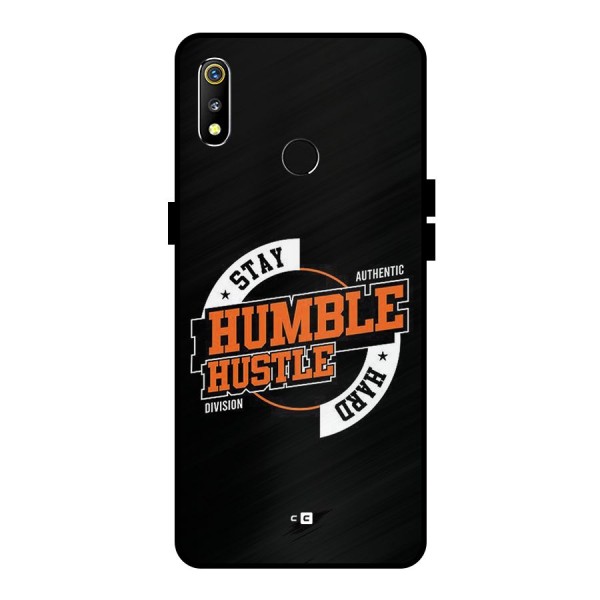 Humble Hustle Metal Back Case for Realme 3