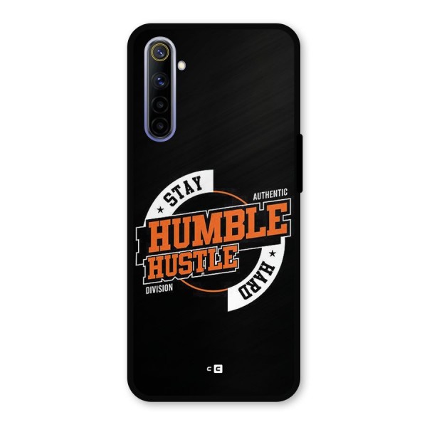 Humble Hustle Metal Back Case for Realme 6