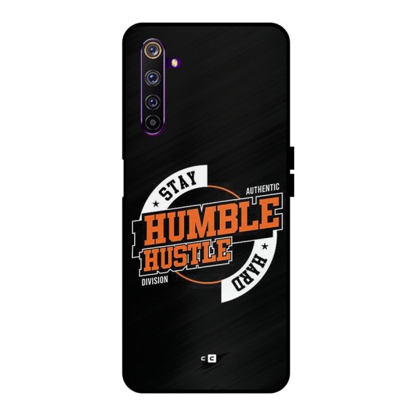 Humble Hustle Metal Back Case for Realme 6 Pro