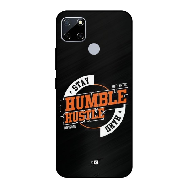 Humble Hustle Metal Back Case for Realme Narzo 20