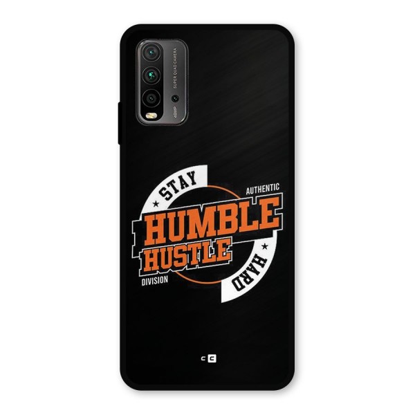 Humble Hustle Metal Back Case for Redmi 9 Power