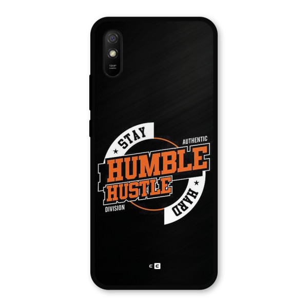 Humble Hustle Metal Back Case for Redmi 9i