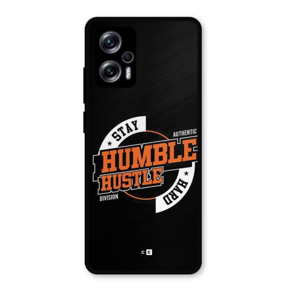 Humble Hustle Metal Back Case for Redmi K50i