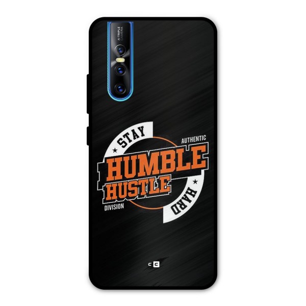 Humble Hustle Metal Back Case for Vivo V15 Pro