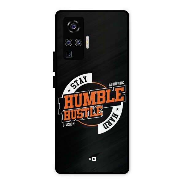 Humble Hustle Metal Back Case for Vivo X50 Pro