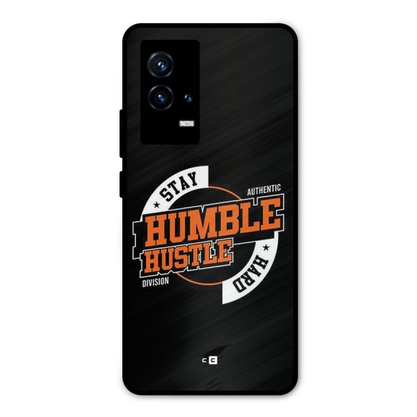 Humble Hustle Metal Back Case for iQOO 9 5G