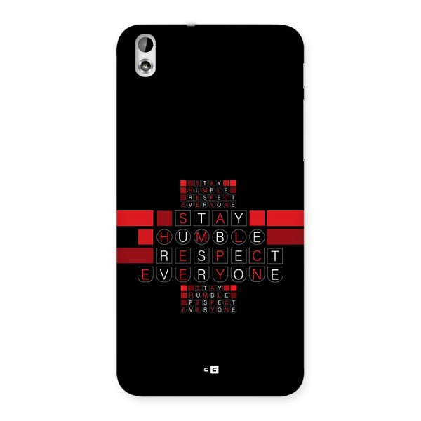 Humble Respect Back Case for Desire 816g