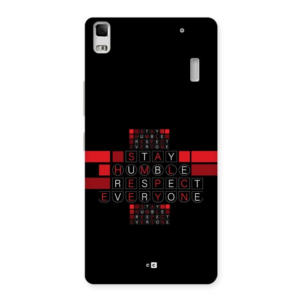 Humble Respect Back Case for Lenovo A7000