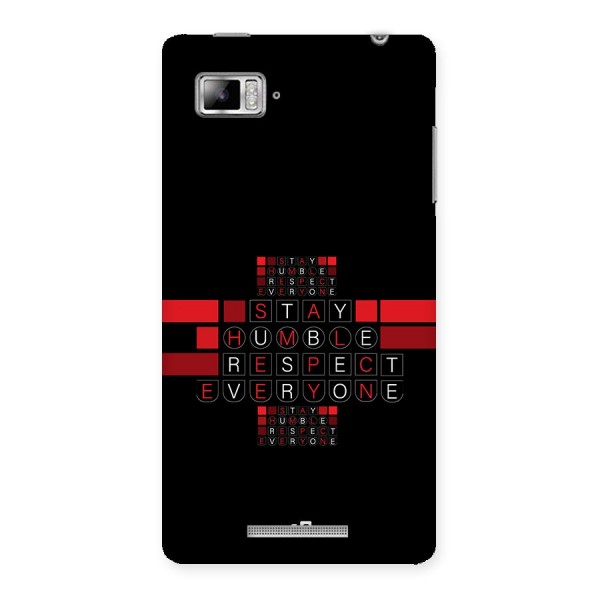 Humble Respect Back Case for Lenovo Vibe Z K910