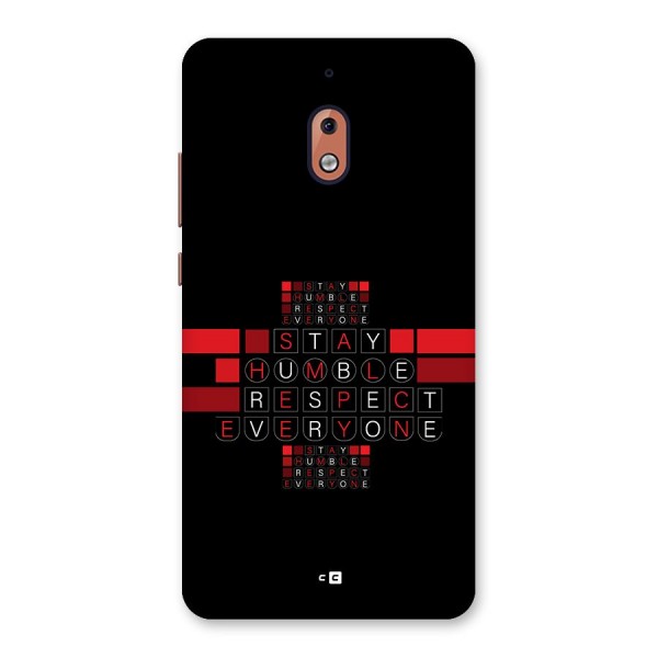 Humble Respect Back Case for Nokia 2.1