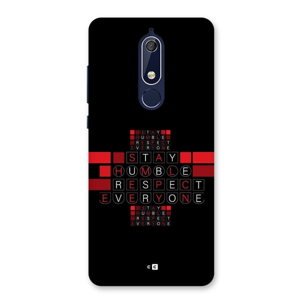 Humble Respect Back Case for Nokia 5.1