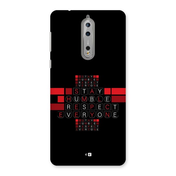 Humble Respect Back Case for Nokia 8