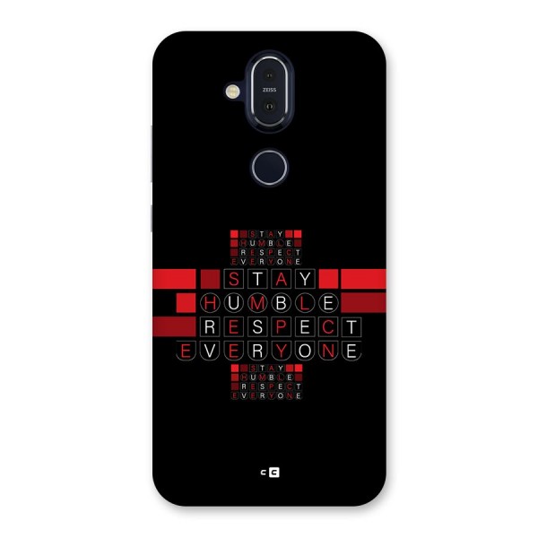 Humble Respect Back Case for Nokia 8.1