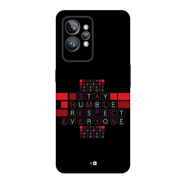 Humble Respect Back Case for Realme GT2 Pro