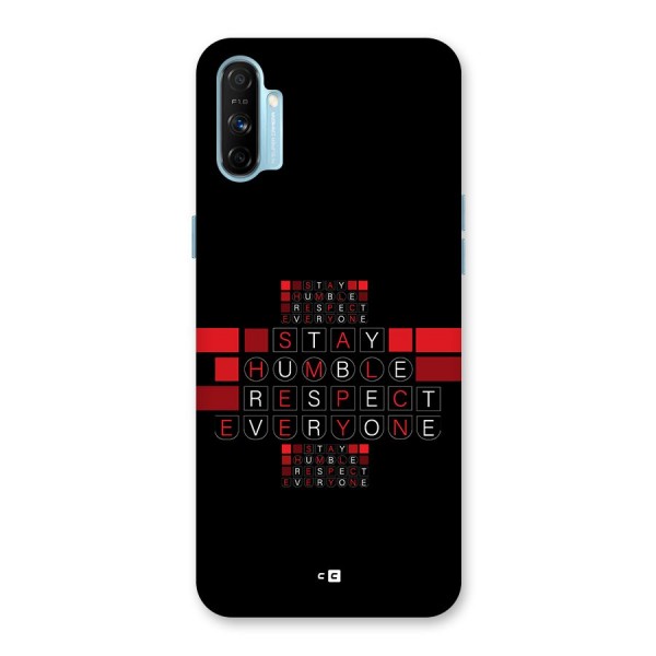 Humble Respect Back Case for Realme Narzo 20A