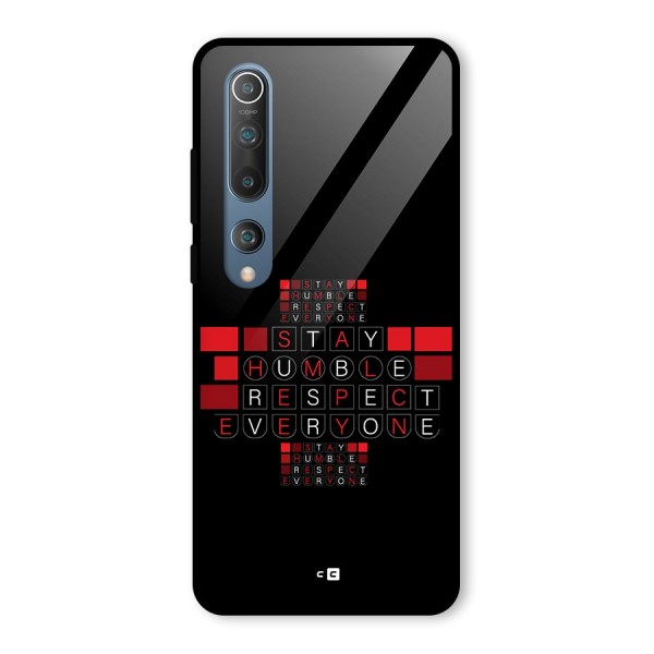 Humble Respect Glass Back Case for Mi 10