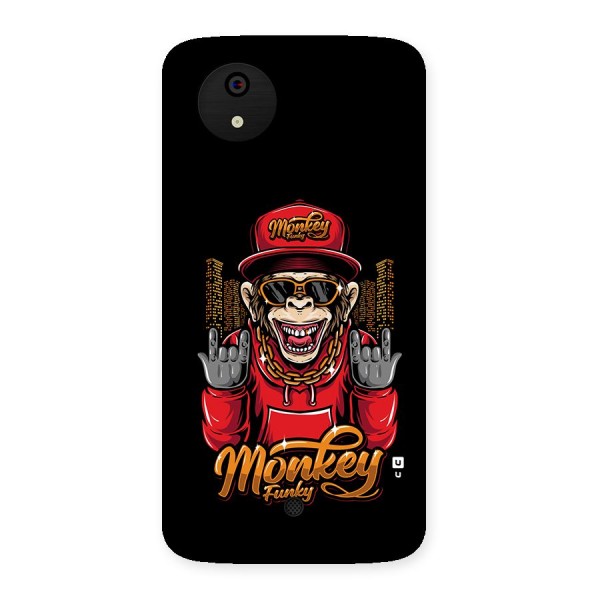 Hunky Funky Monkey Back Case for Canvas A1  AQ4501