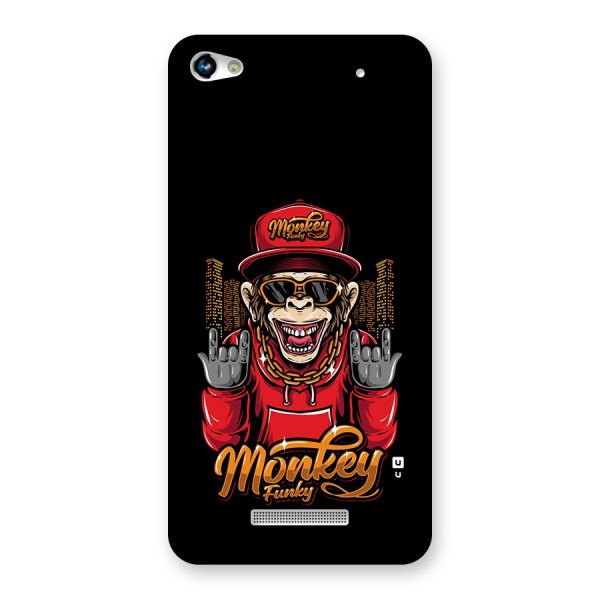 Hunky Funky Monkey Back Case for Canvas Hue 2 A316