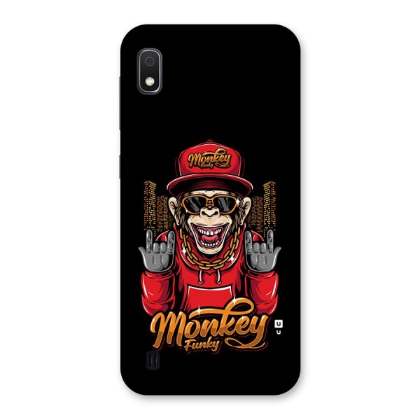 Hunky Funky Monkey Back Case for Galaxy A10