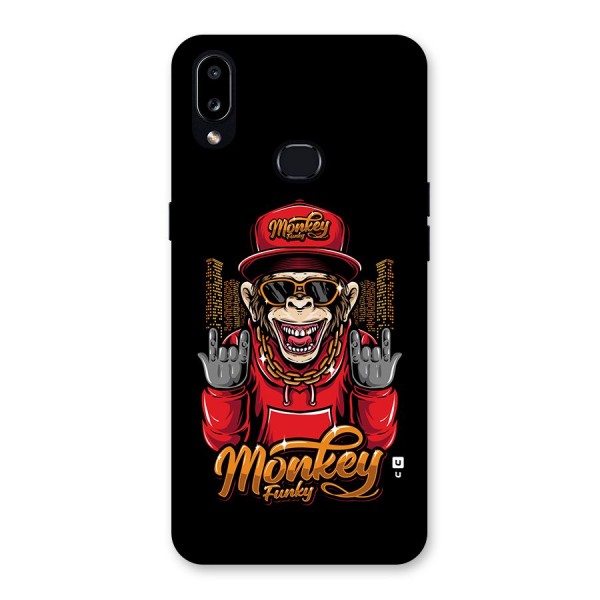 Hunky Funky Monkey Back Case for Galaxy A10s