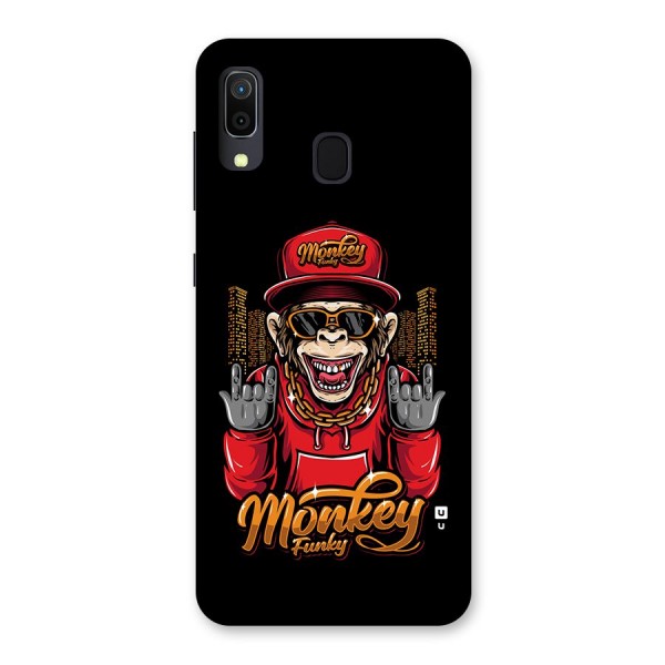 Hunky Funky Monkey Back Case for Galaxy A30