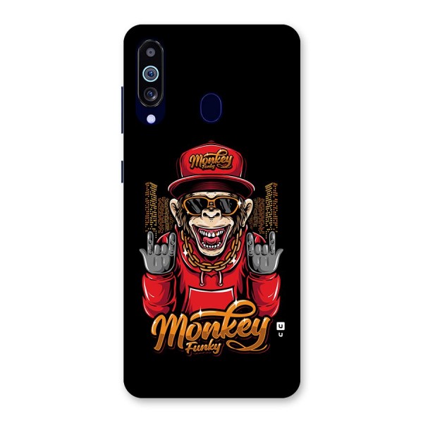 Hunky Funky Monkey Back Case for Galaxy A60