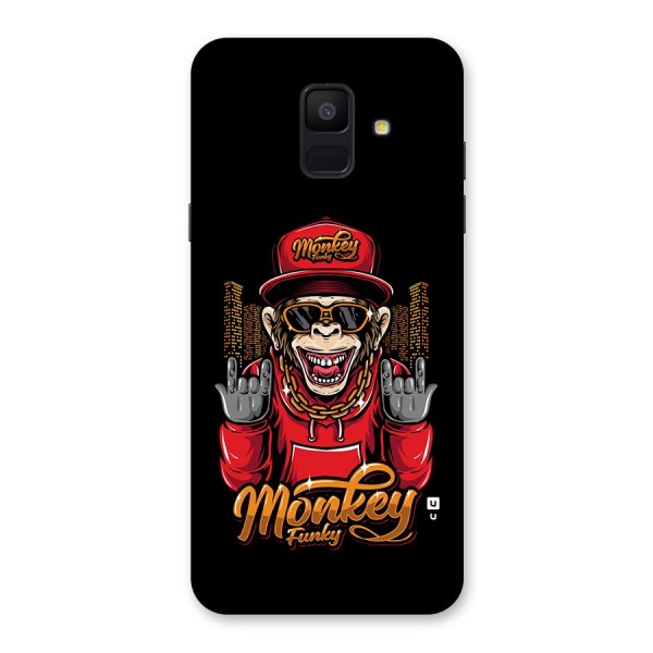 Hunky Funky Monkey Back Case for Galaxy A6 (2018)