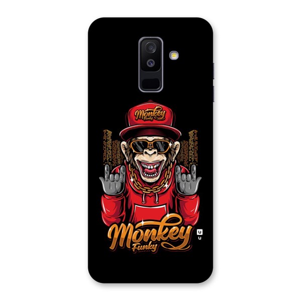 Hunky Funky Monkey Back Case for Galaxy A6 Plus