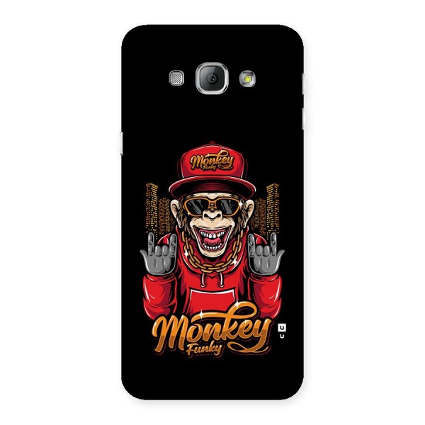 Hunky Funky Monkey Back Case for Galaxy A8