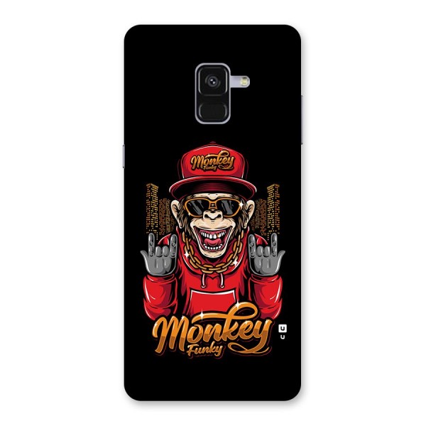 Hunky Funky Monkey Back Case for Galaxy A8 Plus