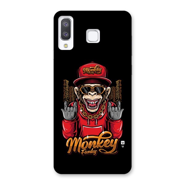 Hunky Funky Monkey Back Case for Galaxy A8 Star