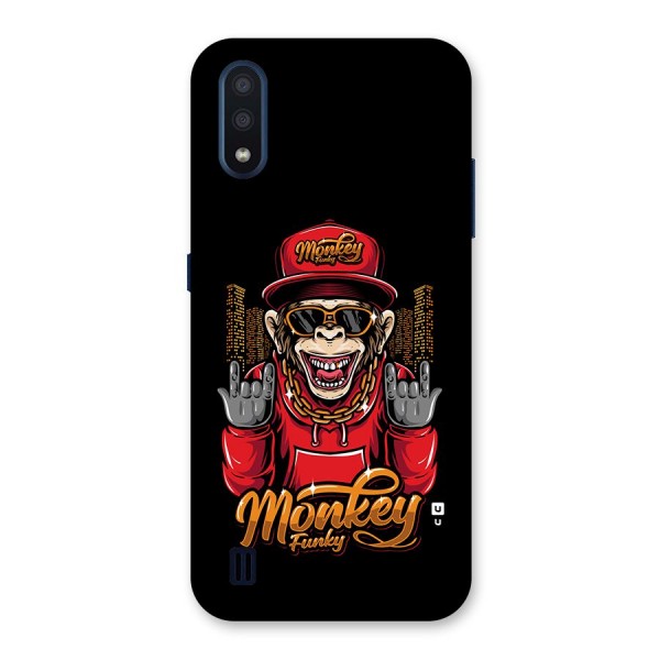 Hunky Funky Monkey Back Case for Galaxy M01