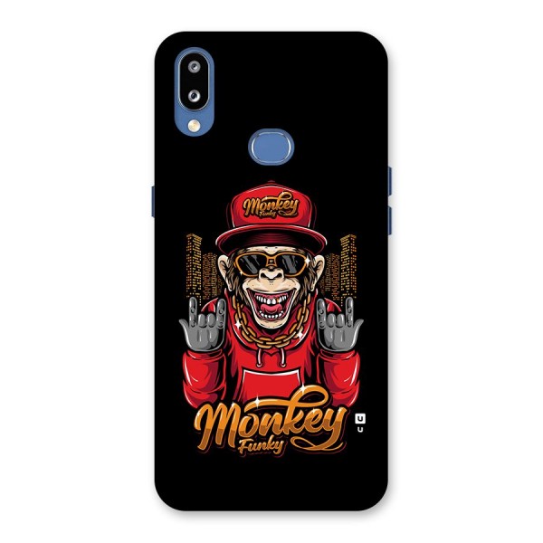 Hunky Funky Monkey Back Case for Galaxy M01s