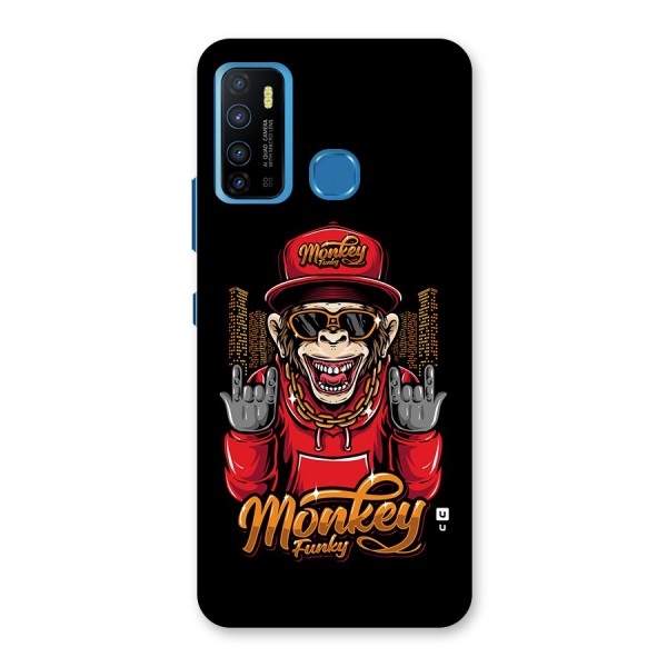 Hunky Funky Monkey Back Case for Infinix Hot 9