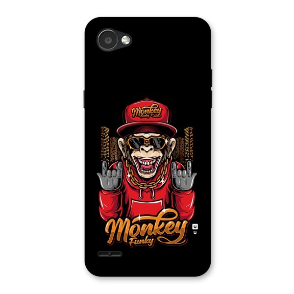 Hunky Funky Monkey Back Case for LG Q6