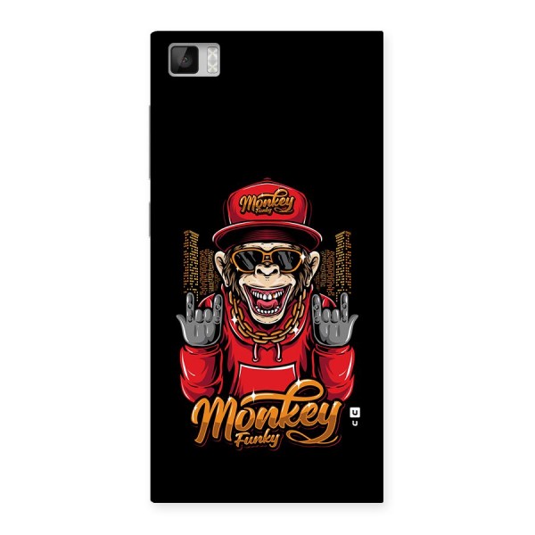 Hunky Funky Monkey Back Case for Mi3